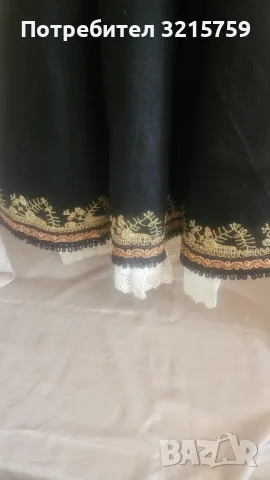 19 век Автентична носия , златна сърма, снимка 7 - Антикварни и старинни предмети - 50348871