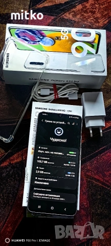 SAMSUNG GALAXY A90 5G-Много рядък модел.Перфектно състояние.Пълен комплект, снимка 8 - Samsung - 53273020