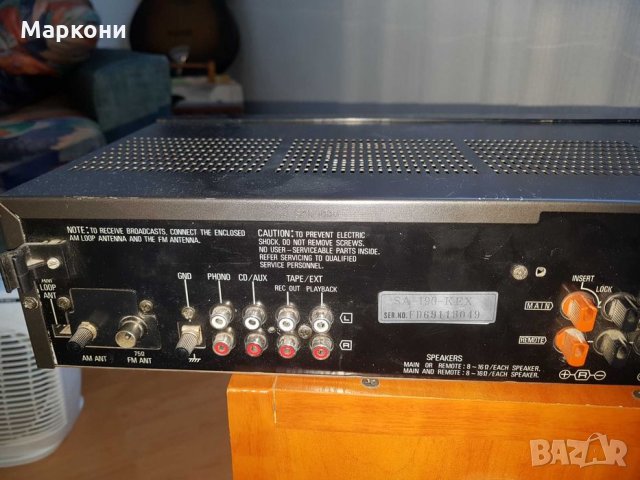 Продавам ресивър Technics sa 190, снимка 9 - Ресийвъри, усилватели, смесителни пултове - 33588882