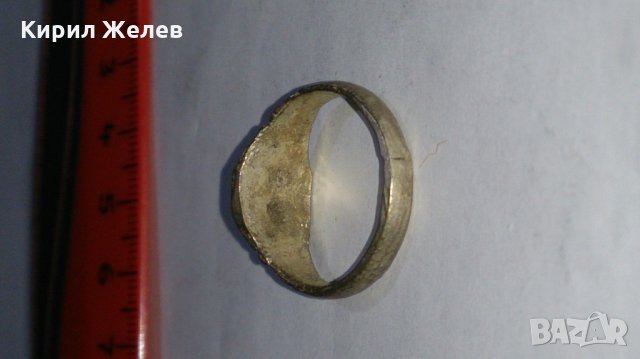 Стар пръстен уникат сачан - 67151, снимка 4 - Пръстени - 28993398