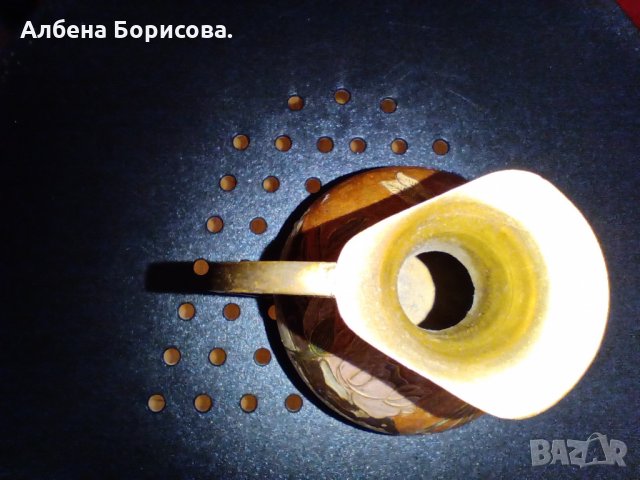 Месингови декоративни каничка и чайник, снимка 10 - Декорация за дома - 27957897