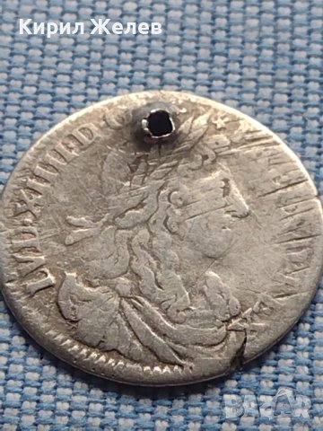 Сребърна монета 1 1/2 Екю 1660г. Луй XIV Руан Франция 28457, снимка 5 - Нумизматика и бонистика - 42968368
