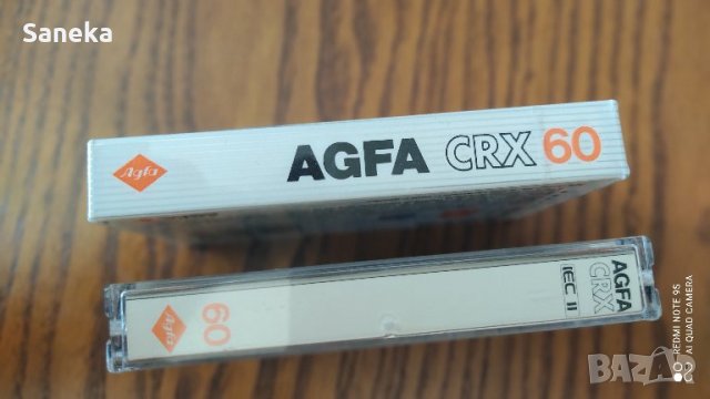 AGFA CRX 60, снимка 3 - Аудио касети - 37413507