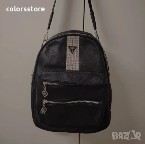 Черна раница Guess-SG35e, снимка 1 - Раници - 48962659