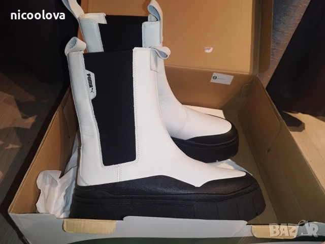 ! НОВИ ! Боти Puma Mayze 41, снимка 3 - Дамски боти - 51851454
