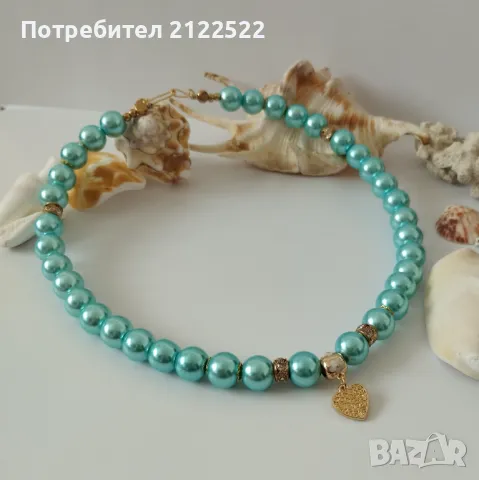 Модни дамски колиета от камъни и мъниста, снимка 11 - Колиета, медальони, синджири - 47153138