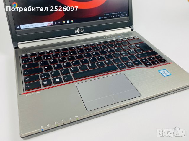 Лаптоп Fujitsu LifeBook E736/Intel Core i5-6300U/8GB RAM, снимка 5 - Лаптопи за работа - 38770932