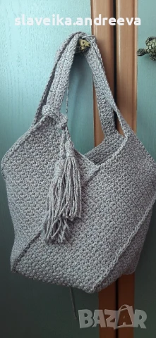 ръчно плетена чанта, снимка 3 - Чанти - 50967520