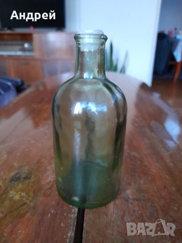 Старо аптекарско шише #4, снимка 2 - Антикварни и старинни предмети - 43715881
