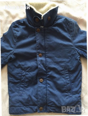 Детско яке за момче H&M, за 140 см височина, почти ново, цип и копчета, снимка 6 - Детски якета и елеци - 34799496