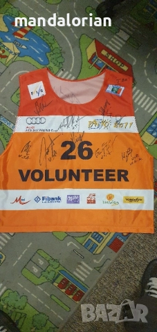 елек с подпис на състезатели от Bansko fis world cup, снимка 8 - Други ценни предмети - 52489807