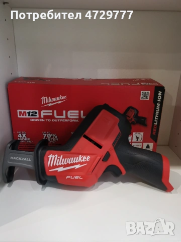 Milwaukee саблен трион M12 CHZ-0, снимка 2 - Други инструменти - 53379135