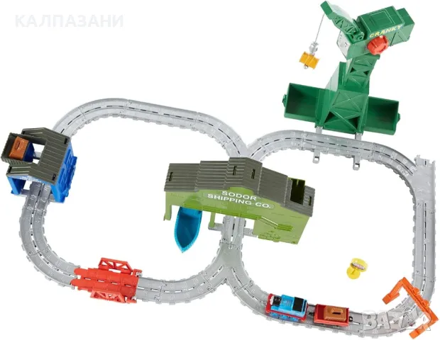Thomas & Friends™ Adventures Cranky at the Docks DVT13, снимка 7 - Коли, камиони, мотори, писти - 49991959