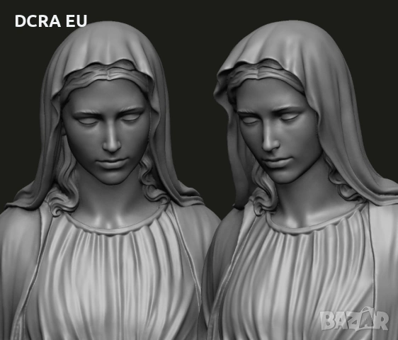 Скулптура по снимка – бюст по поръчка, 3D печат FDM, уникален, 15 см, снимка 9 - Антикварни и старинни предмети - 53018956
