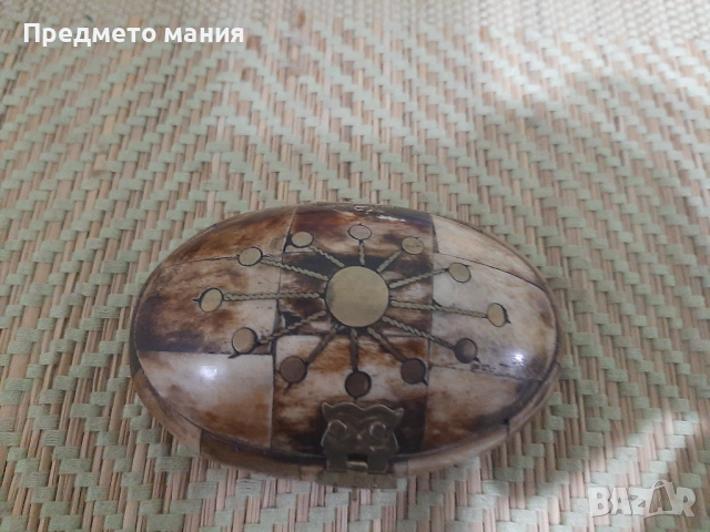 Колекционерска кутия за бижута от камилска кост , снимка 2 - Колекции - 52654832
