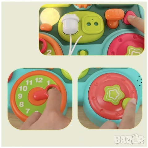 Бебе динозавърче със забавни дейности, музика и светлина, снимка 6 - Образователни игри - 52408456