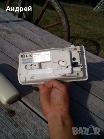 Стар телефон Panasonic #2, снимка 6 - Антикварни и старинни предмети - 27032377