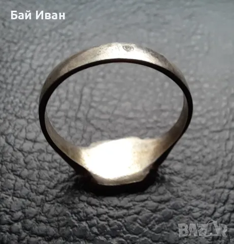 Стар винтидж сребърен пръстен - унисекс,ръчна изработка !, снимка 8 - Пръстени - 48193639