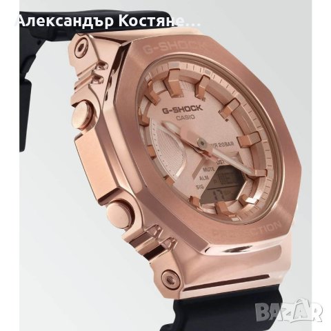 Дамски часовник Casio G-Shock GM-S2100PG-1A4ER, снимка 3 - Дамски - 43391482