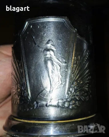 Подстакани посребрени СССР -6 бр., снимка 2 - Антикварни и старинни предмети - 49509027