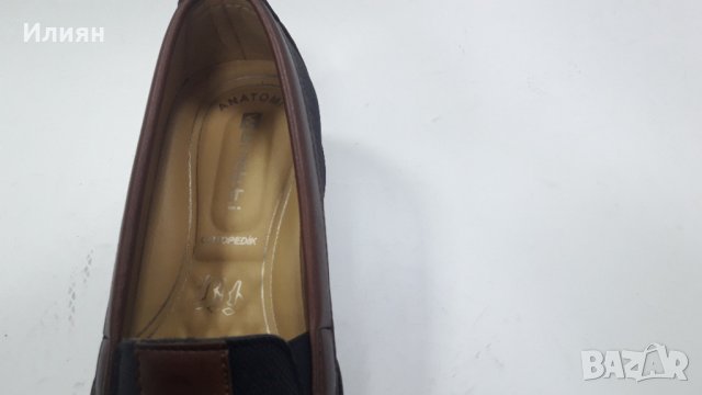 Дамски обувки VANETTI -ОРТОПЕДИЧНИ,черни с кафяви мотиви модел 3290, снимка 3 - Дамски ежедневни обувки - 32234299