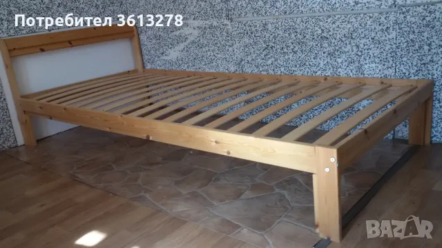 Единично легло с подматрачна рамка!, снимка 4 - Спални и легла - 50169950