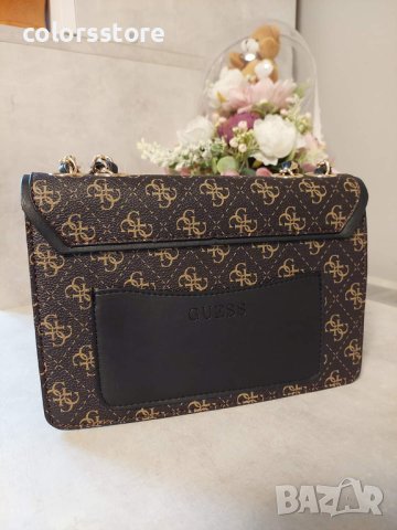 Кафява чанта Guess код Eg 102, снимка 6 - Чанти - 34454448