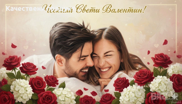 Персонализирана картичка за Свети Валентин , снимка 4 - Други - 53142530