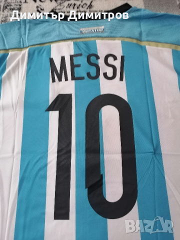 Тениска на Аржентина - Меси , снимка 4 - Футбол - 44857923
