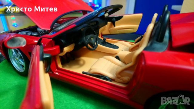 Ferrari 550 Barchetta Pininfarina Hot wheels 1:18 , снимка 7 - Колекции - 26553054