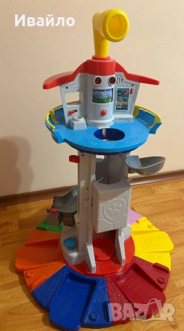 Кула Пес Патрул + фигурки и превозни средства, снимка 2 - Фигурки - 53142292