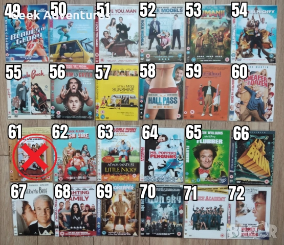 Комедия Филми DVD's - Оригинални Дискове на Английски Език - 4 лв/бр, снимка 4 - Комедии - 47015749