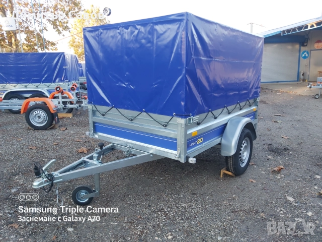 Туристическо, самосвално ремарке VESTA LIGHT 20 с брезент и шпригли Н120, снимка 7 - Ремаркета - 51965341