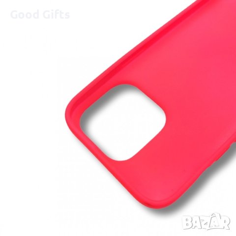 Силиконов кейс за iPhone 15, матов TP18, Розов, снимка 2 - Калъфи, кейсове - 43031966