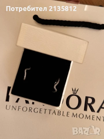 Пандора обеци Pandora , снимка 5 - Обеци - 50633462
