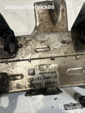 Chevrolet Captiva охладител на EGR клапана 25185316, оригинален (genuine), 2.2 VCDi, 2012 г., снимка 2 - Части - 53555961