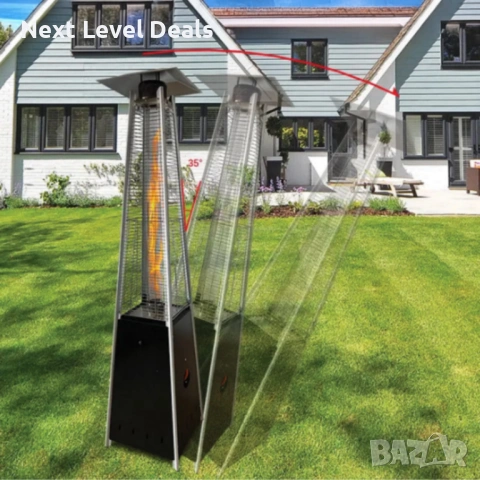 🔥 Газов отоплител тип „чадър“ 13 kW – топлина на открито без компромиси!, снимка 5 - Друга електроника - 53478382