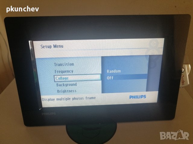 Цифрова фоторамка Philips SPF1017 7", снимка 8 - Друга електроника - 42976512