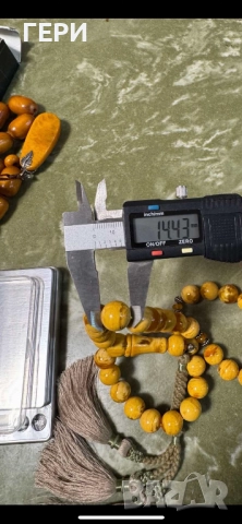 Броеница балтийски кехлибар , снимка 2 - Други ценни предмети - 52726605