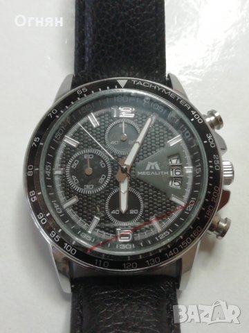 Моден Хронограф  MEGALITH , снимка 1