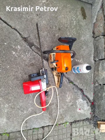 продавам бензинопил Щил., снимка 1