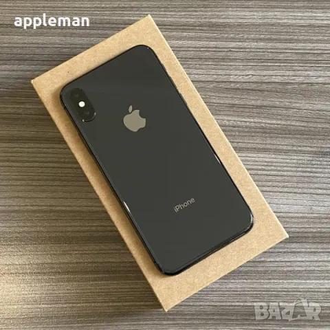 Apple iPhone X 64GB Black Айфон 10 черен Бг меню 100% батерия, снимка 5 - Apple iPhone - 49550059