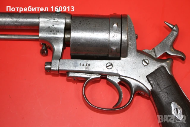 Оригинален дългоцевен револвер Гасер Gasser M1870 Виена., снимка 9 - Антикварни и старинни предмети - 51142067