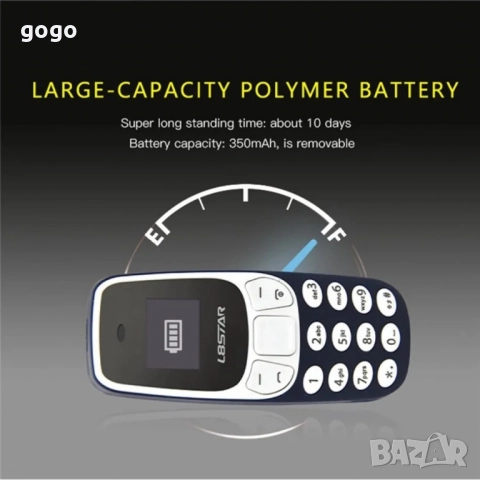 📱 L8STAR BM10– Мини телефон с големи възможности! Побиращ се в дланта ти!, снимка 3 - Други - 50611393