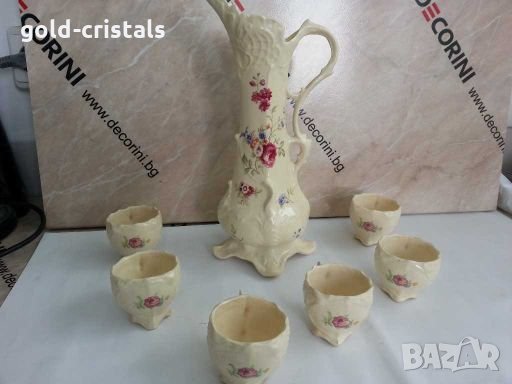 Стар италиански бароков сервиз , снимка 2 - Антикварни и старинни предмети - 28685208