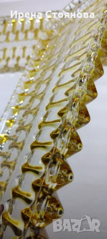 Плато за сервиране и парти купа с 4 разделения Walther Crystal Glas, снимка 4 - Чинии - 47921319