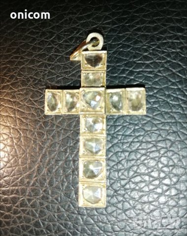 Стар и уникален кръст с 11 диаманта, снимка 6 - Други - 35238089