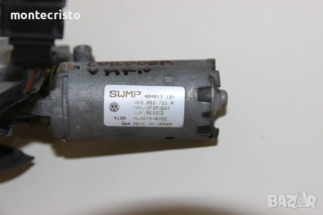 Моторче задна чистачка Seat Cordoba Vario комби (1993-2002г.) 6K0955711A / 6K0 955 711 A мотор, снимка 3 - Части - 53452192