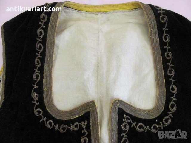 19 век Турско Ислямско Женско Елече, снимка 3 - Антикварни и старинни предмети - 27612710