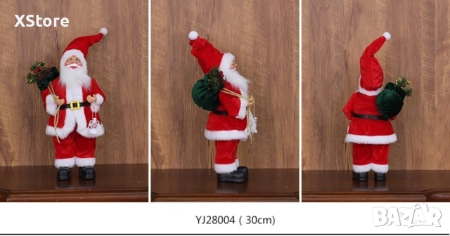 Фигурка Дядо Коледа в традиционно облекло, 30 см. SD28, снимка 3 - Декорация за дома - 52439573